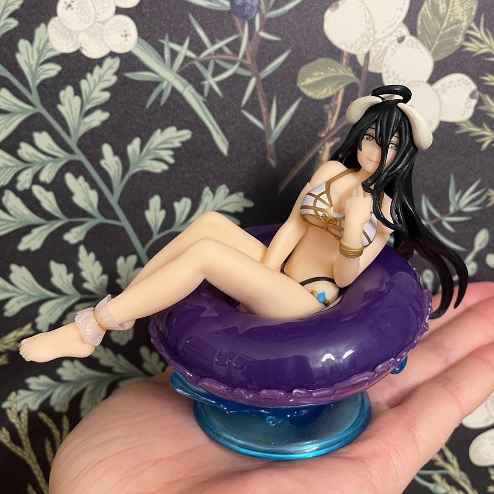 Overlord Albedo Anime Figure Swim Suit Swimming Summer
